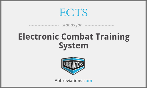 ECTS - Electronic Combat Training System