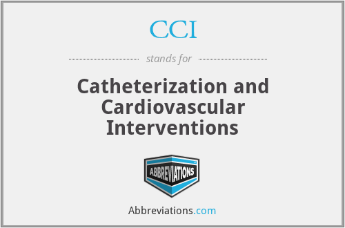 CCI - Catheterization and Cardiovascular Interventions