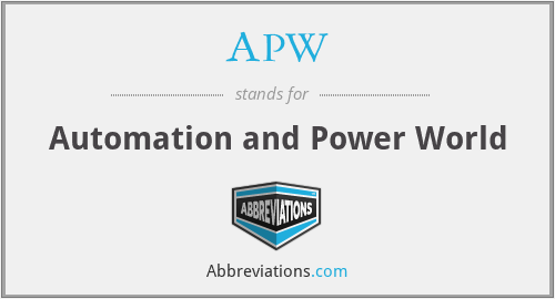 APW - Automation and Power World