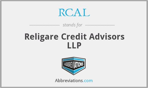 RCAL - Religare Credit Advisors LLP