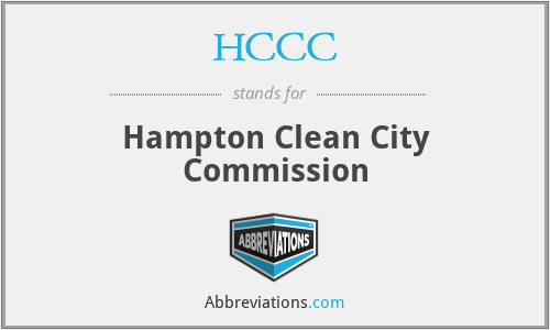 HCCC - Hampton Clean City Commission