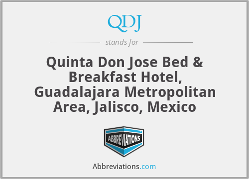 QDJ - Quinta Don Jose Bed & Breakfast Hotel, Guadalajara Metropolitan Area, Jalisco, Mexico
