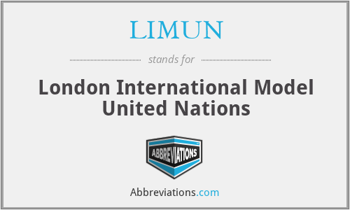 LIMUN - London International Model United Nations