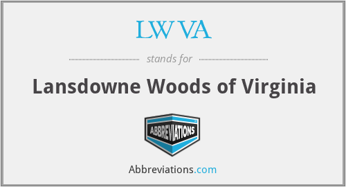LWVA - Lansdowne Woods of Virginia