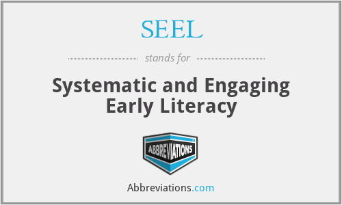 SEEL - Systematic and Engaging Early Literacy