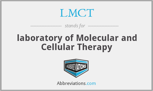 LMCT - laboratory of Molecular and Cellular Therapy