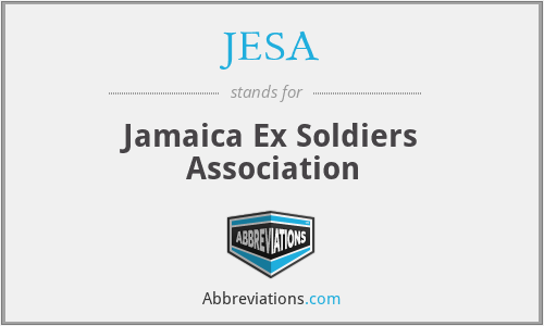 JESA - Jamaica Ex Soldiers Association