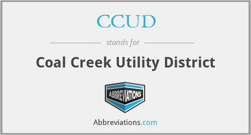 CCUD - Coal Creek Utility District