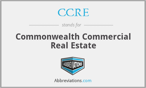 CCRE - Commonwealth Commercial Real Estate