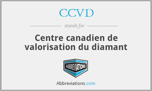 CCVD - Centre canadien de valorisation du diamant