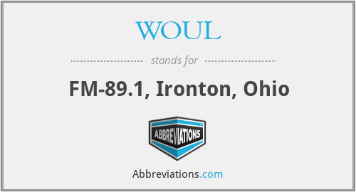 WOUL - FM-89.1, Ironton, Ohio