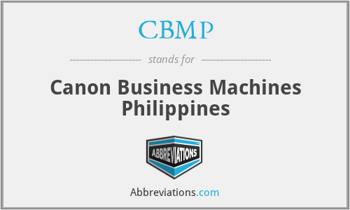 CBMP - Canon Business Machines Philippines