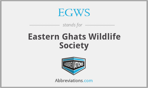 EGWS - Eastern Ghats Wildlife Society
