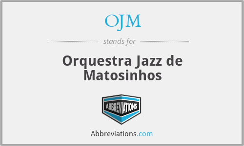 OJM - Orquestra Jazz de Matosinhos