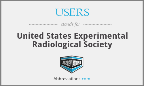 USERS - United States Experimental Radiological Society