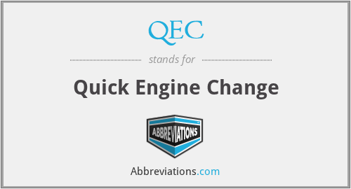 QEC - Quick Engine Change