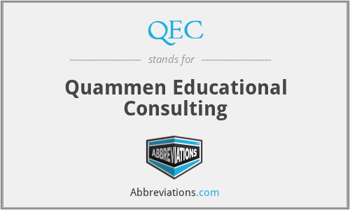QEC - Quammen Educational Consulting