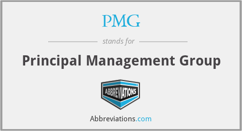 PMG - Principal Management Group