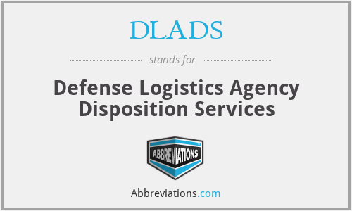 DLADS - Defense Logistics Agency Disposition Services