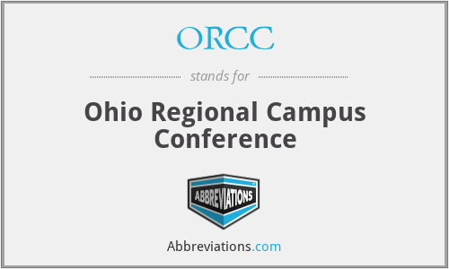 ORCC - Ohio Regional Campus Conference