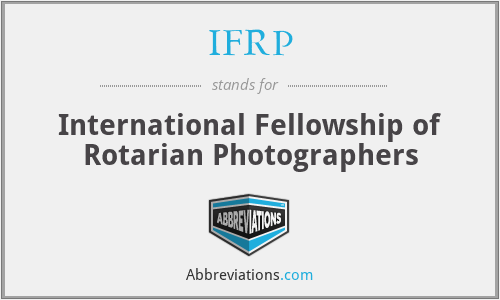 IFRP - International Fellowship of Rotarian Photographers
