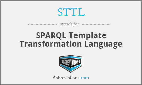STTL - SPARQL Template Transformation Language