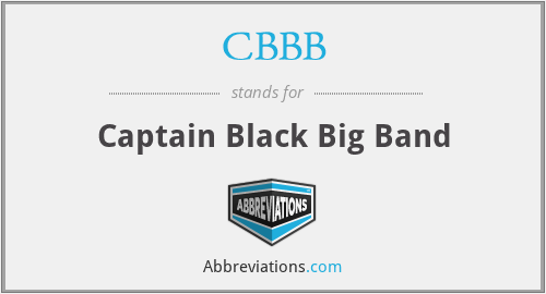 CBBB - Captain Black Big Band