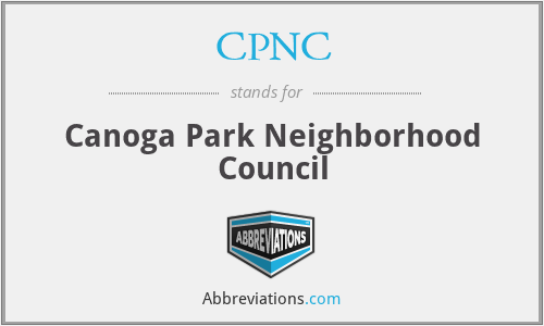 CPNC - Canoga Park Neighborhood Council