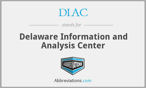 DIAC - Delaware Information and Analysis Center
