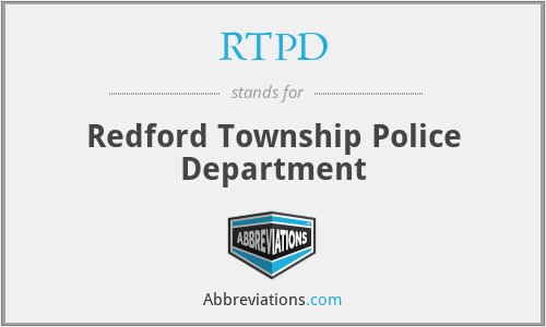 RTPD - Redford Township Police Department