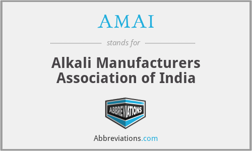 AMAI - Alkali Manufacturers Association of India