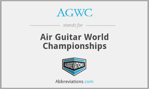 AGWC - Air Guitar World Championships