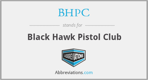 BHPC - Black Hawk Pistol Club