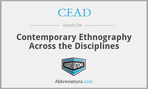 CEAD - Contemporary Ethnography Across the Disciplines