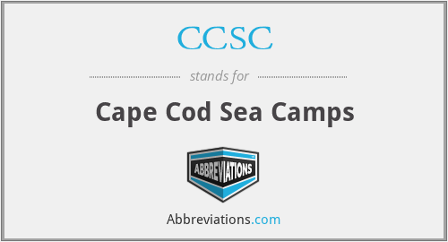 CCSC - Cape Cod Sea Camps