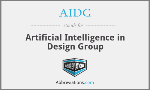 AIDG - Artificial Intelligence in Design Group