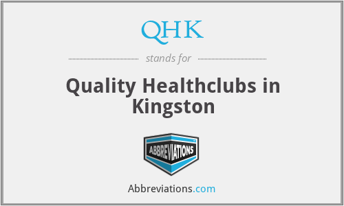 QHK - Quality Healthclubs in Kingston