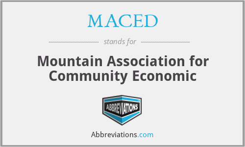 MACED - Mountain Association for Community Economic