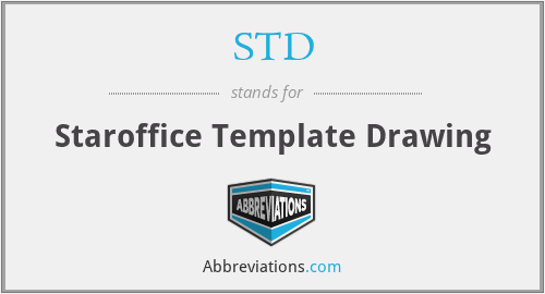 STD - Staroffice Template Drawing