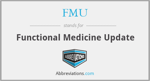 FMU - Functional Medicine Update
