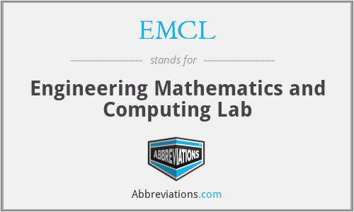 EMCL - Engineering Mathematics and Computing Lab