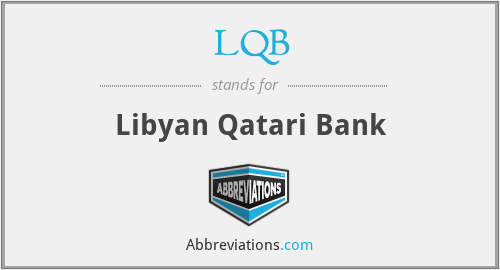 LQB - Libyan Qatari Bank