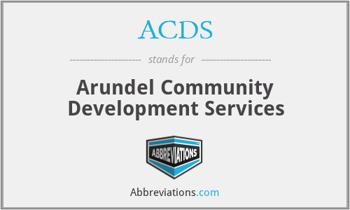 ACDS - Arundel Community Development Services