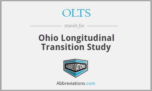 OLTS - Ohio Longitudinal Transition Study