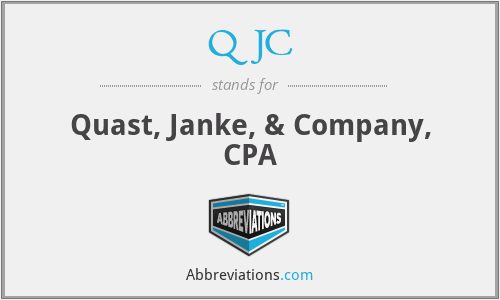 QJC - Quast, Janke, & Company, CPA