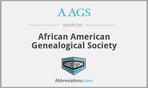 AAGS - African American Genealogical Society