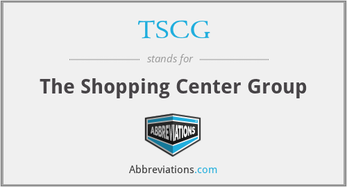 TSCG - The Shopping Center Group