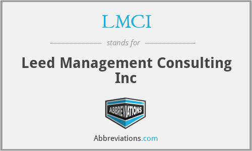 LMCI - Leed Management Consulting Inc
