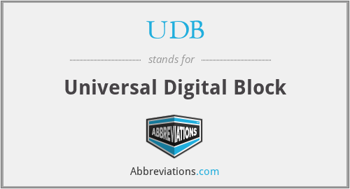 UDB - Universal Digital Block