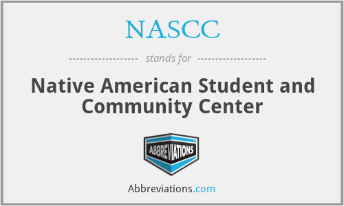 NASCC - Native American Student and Community Center